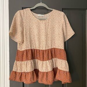 Paper Crane Flowy Top Size M